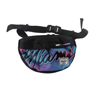 Herschel Supply Co NBA Miami Heat Fanny Pack Belt Bag New